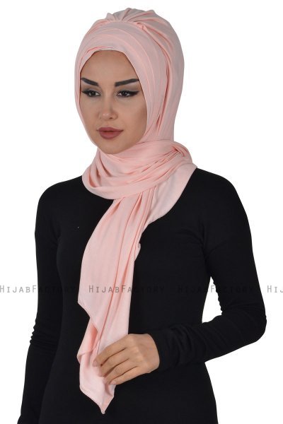 Tamara - Dusty Pink Practical Cotton Hijab