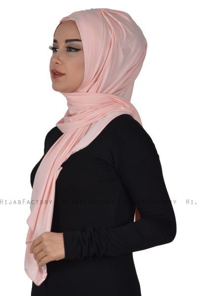 Tamara - Dusty Pink Practical Cotton Hijab