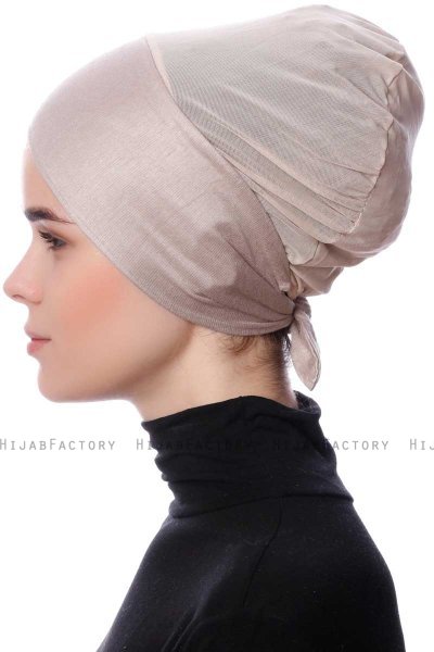Toulin - Light Taupe Underscarf - Ecardin