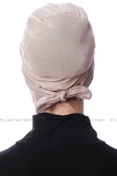 Toulin - Light Taupe Underscarf - Ecardin