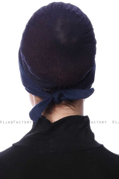 Toulin - Navy Blue Underscarf - Ecardin