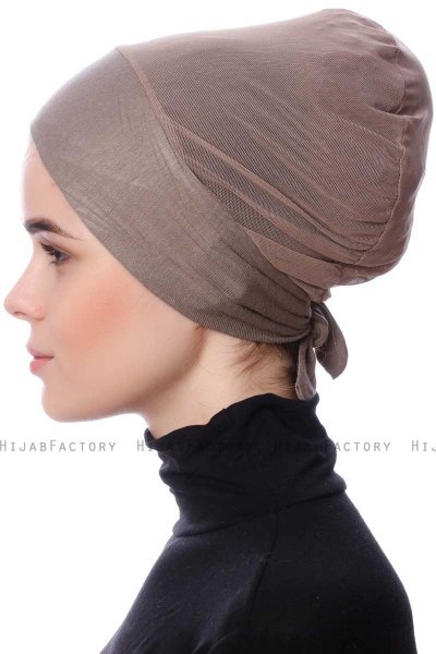 Toulin - Dark Taupe Underscarf - Ecardin