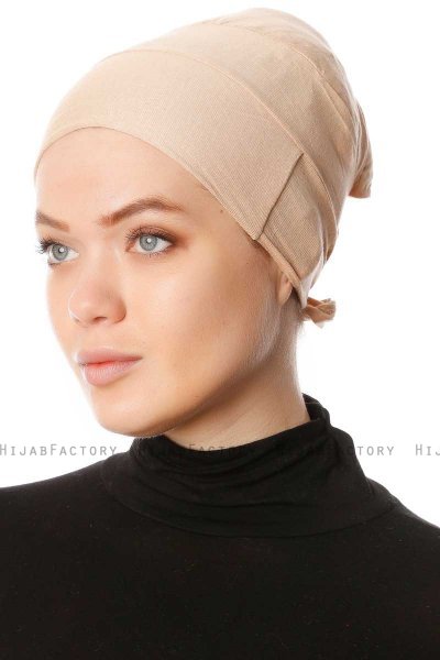 Tuva - Beige Kaymaz Underscarf