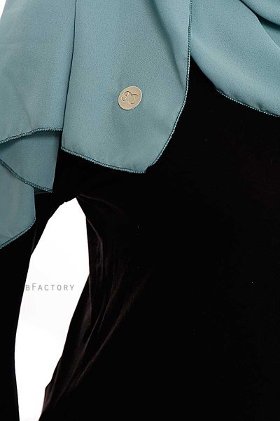 Yara - Mint Practical One Piece Crepe Hijab