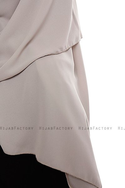 Yara - Sand Practical One Piece Crepe Hijab