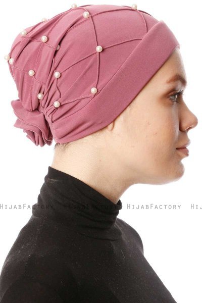 Yaren - Light Purple Crepe Chiffon Turban - Sehr-i Sal