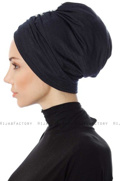 Yonca - Navy Blue Turban