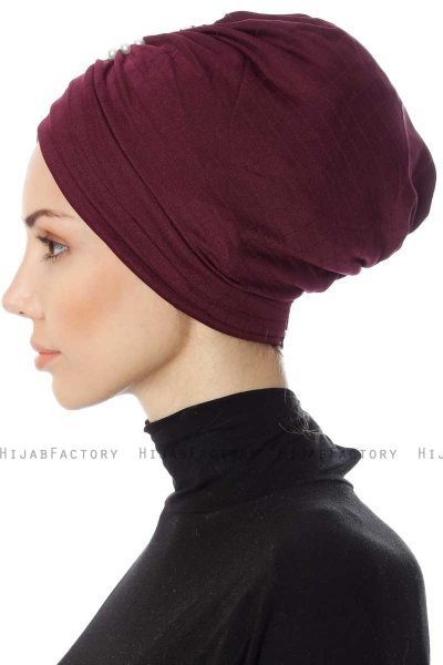 Yonca - Plum Turban