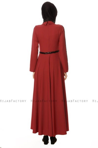 Yussra - Bordeaux Dress - Burun
