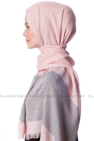 Zehab - Dusty Pink Hijab - Özsoy