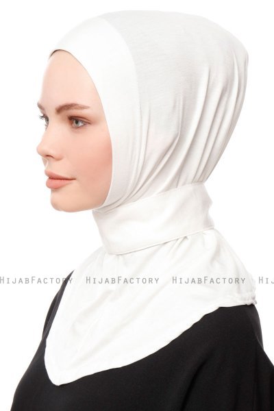 Zeliha - Creme Practical Viskos Hijab