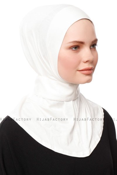 Zeliha - Creme Practical Viskos Hijab