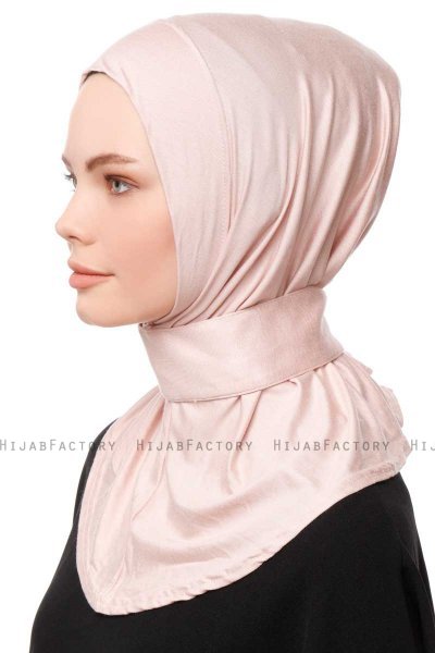Zeliha - Dusty Pink Practical Viskos Hijab