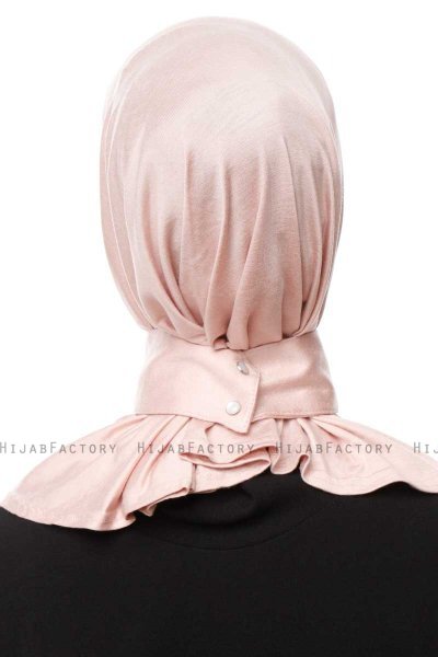 Zeliha - Dusty Pink Practical Viskos Hijab