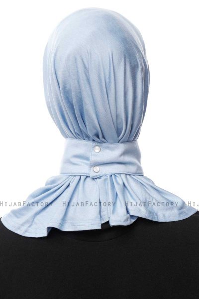 Zeliha - Light Blue Practical Viskos Hijab