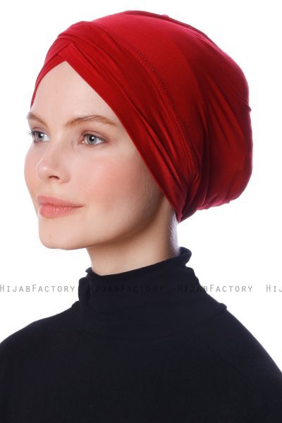 Zeynep - Bordeaux Parizien Underscarf - Ecardin