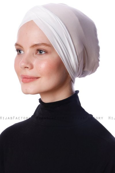 Zeynep - Creme Parizien Underscarf - Ecardin