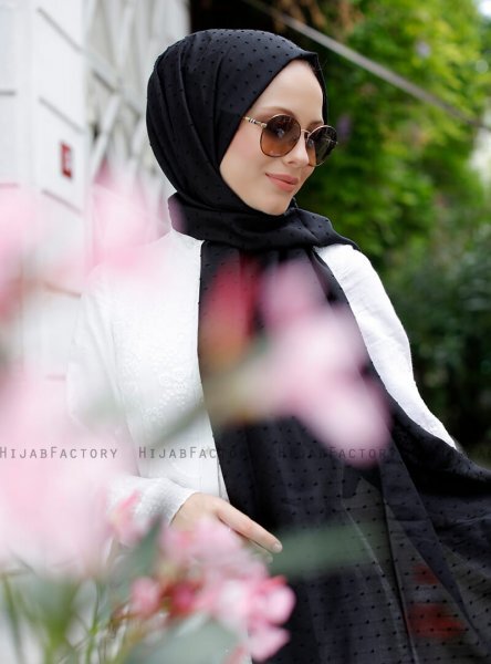 Malika - Black Hijab - Sal Evi