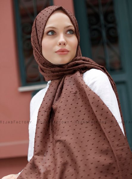 Malika - Dark Brown Hijab - Sal Evi