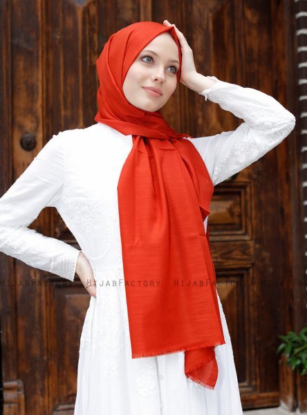 Zaina - Brick Red Hijab - Sal Evi