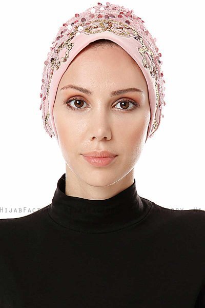 Zuleyha - Dusty Pink Turban