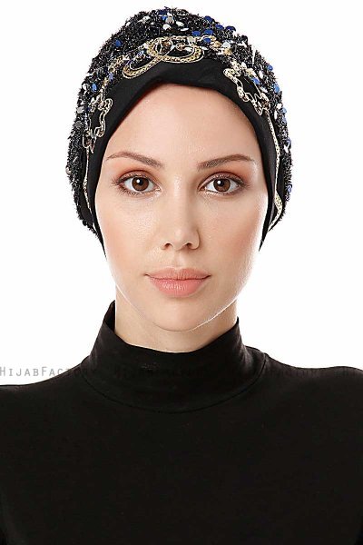 Zuleyha - Navy Blue Turban