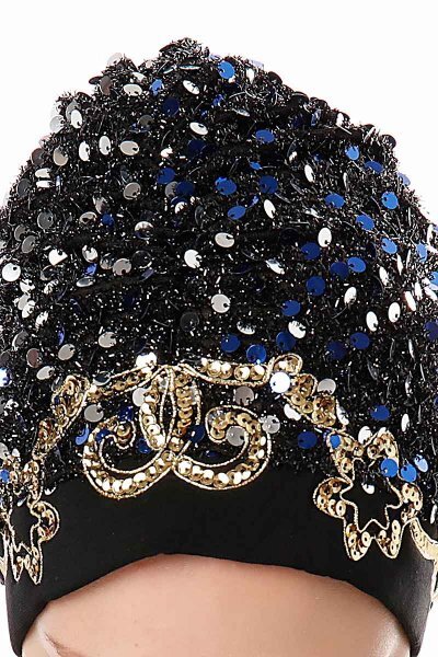 Zuleyha - Navy Blue Turban